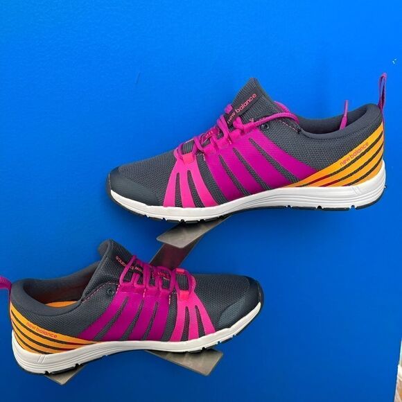 New Balance Womens Fantom Tape Cush Pink/Gray Shoes Size 7 WX811TM Brand new - Picture 1 of 5